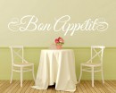 Bon Appetite Quotes Wall Decal Family Quotes Vinyl Art Stickers